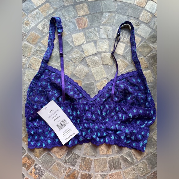 Hanky Panky Cross-Dyed Leopard Retro Bralette - Picture 9 of 14